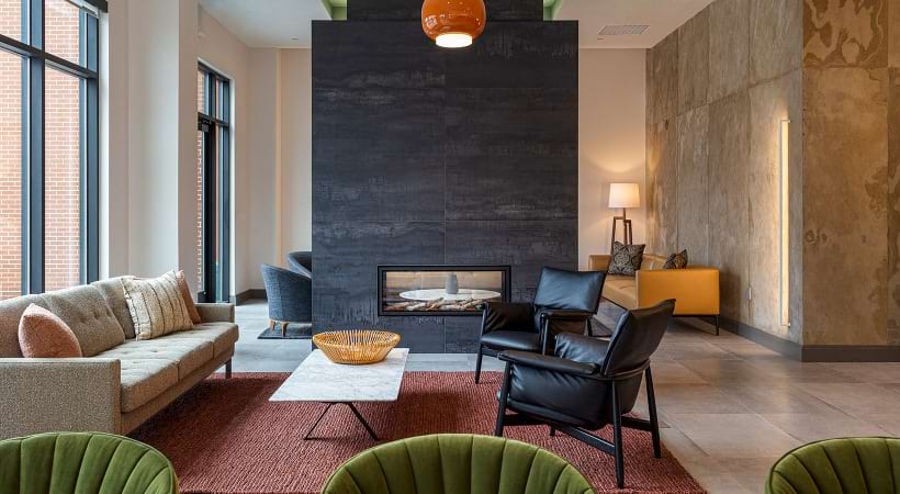 Beautifully designed amenity spaces